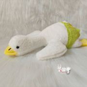 大白鹅抱枕毛绒玩具，软萌小黄鸭，公仔女孩布娃娃儿童生日礼物娃娃机