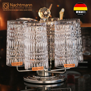 德国NACHTMANN轻奢欧式高档水晶玻璃水杯咖啡杯子套装杯架