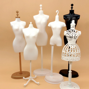 洋娃娃玩具6分人形模特男女衣架站立支架塑料服装手工设计DIY人台