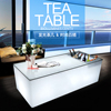 LED遥控KTV茶几调酒台led七彩酒吧桌方形桌椅可放冰发光吧台