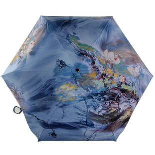 台湾彩虹屋太阳伞黑胶，防晒防紫外线50+小口袋，遮阳超轻晴雨伞
