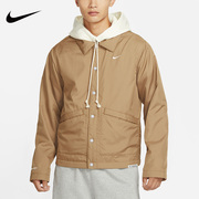 Nike耐克外套男连帽假两件加绒运动休闲保暖夹克FB1833 DA6858