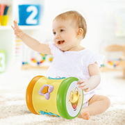 婴儿玩具手拍鼓儿童，拍拍鼓益智宝宝早教音乐，玩具0-1岁灯光儿童鼓
