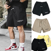 夏季男士运动短裤健身撸铁裤子透气速干宽松深蹲五分裤篮球跑步裤