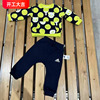 Adidas/阿迪达斯婴童装时尚运动休闲圆领卫衣裤子套装GP0349