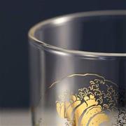 大英博物馆神奈川冲浪里玻璃杯杯垫套装喝水杯子送长辈教师节
