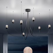 设计师款现代简约客厅吊灯Loft餐厅灯现代北欧卧室楼梯间个性灯具