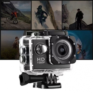 运动防水钓鱼相机摩托车，自行车骑行记录仪4k高清全景防抖动摄像机