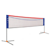靓健羽毛球网架网柱移动便携式羽毛球架子，含网标准双6.1米