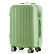 行李箱20寸时尚登机拉杆箱，结实万向轮密码，旅行箱学生拉链皮箱男女