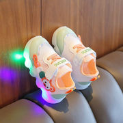 夏季0-1-3岁男女宝宝学步单鞋婴幼儿童鞋亮灯网鞋凉鞋婴儿运动鞋