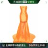 香港直邮solacelondon女士，solacelondon橙色连衣裙os39003t