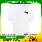 香港直发paul&shark男士白色，棉质圆领短袖t恤简约21411011鲨鱼