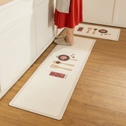 厨房地垫吸水防滑防油可擦免洗浴室卫生间脚垫硅藻泥门口家用地毯