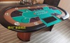 德州扑克桌百家乐筹码桌棋牌室专用可定制桌布颜色尺寸德州桌子