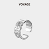 VOYAGE星芒锆石开口戒指小众设计食指女男时尚个性高级感装饰指环
