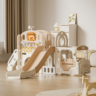 乐婴坊滑梯儿童室内家用幼儿园，小型宝宝滑滑梯秋千组合游乐场玩具