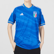 adidas阿迪达斯短袖男子球衣，意大利队球迷版，足球t恤运动服hs9895
