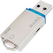 特卖新TF读卡器金属USB3.0高速USB3.2写保护TF卡microSD隐藏式Var