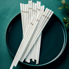 10双陶瓷筷子高温烤金不会褪色不变形快子骨瓷筷景德镇瓷筷情侣筷