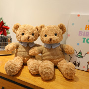 可爱穿衣小熊公仔毛绒玩具布娃娃泰迪熊玩偶抱抱熊儿童安抚抱