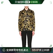 香港直发VERSACE COLLECTION 男士拼色印花长袖衬衫 V300199-VT00