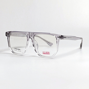 川久保玲双梁透明大框，平光防蓝光眼镜，近视配变色眼睛框男镜架9507