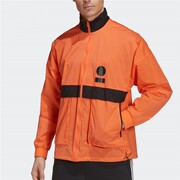 Adidas/阿迪达斯立领男装外套运动服梭织防风休闲夹克GU1757