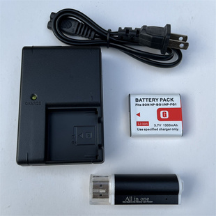 适用索尼DSC-T20 WX10 H70 HX5C HX10 HX30相机NP-BG1电池+充电器