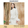 maxrieny复古设计感上衣，宫廷浮雕雪纺衫新中式打底衫