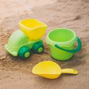 toyroyal皇室玩具沙滩，玩沙工具宝宝洗澡儿童，铲子水桶挖沙套装