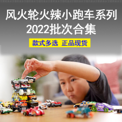 2022批次风火轮火辣小跑车男孩儿童玩具汽车模型合金小汽车C4982