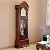 落地钟客厅实木机械钟表，欧式古典报时座钟，中式豪华大气铜制立钟