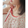 share2.馍馍自制初恋碎花，吊带短裤棉质小众少女家居服套装
