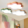 儿童房卧室灯创意卡通吸顶灯云朵灯现代简约女孩房间灯LED护眼灯