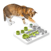 AMZAFP宠物玩具鱼形猫食玩耍迷宫猫咪玩具撕咬训练用品