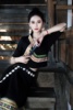 西双版纳傣族民族服装泰国贴花女装，上衣筒裙套装日常生活装