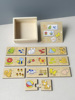 木制动物找家关联配对拼图逻辑思维训练幼儿园宝宝益智区拼板玩具