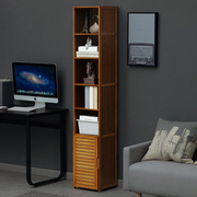 书架落地置物架客厅墙面储物柜子家用简约现代办公室书橱简易书柜