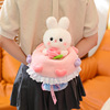 抖音同款网红小兔子花束玩偶，公仔毛绒玩具，可爱送女生生日节日礼物