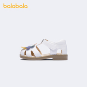 巴拉巴拉女婴童学步鞋夏季时尚甜美透气笼型凉鞋208222142016