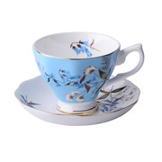 骨瓷咖啡杯欧式小奢华杯碟套装英式花茶下午茶精X致茶杯茶具陶