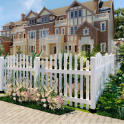 别墅庭院花圃草坪护栏，木头栅栏室外小院围墙，围栏户外田园装饰篱笆