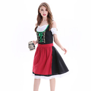 德国啤酒节服装巴伐利亚民族连衣裙啤酒服欧美大码女仆情品