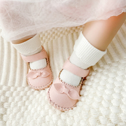春夏婴儿步前凉鞋0-1岁3-6-12个月宝宝鞋公主婴儿软底防滑学步鞋