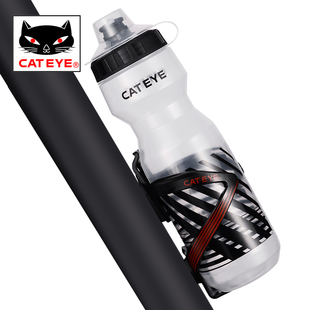 cateye猫眼自行车水壶，pp5食用材质公路，山地车骑行装备水杯配件