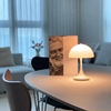 丹麦轻奢北欧复古小台灯卧室床头灯充电装饰书房客厅氛围灯蘑菇灯