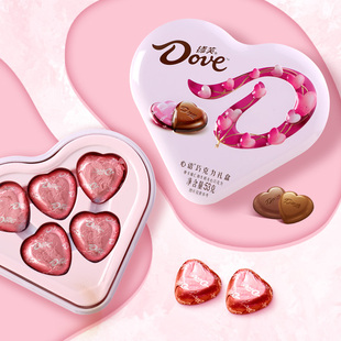 德芙心语巧克力情人节送女朋友，生日礼物闺蜜糖果喜糖伴手礼盒装