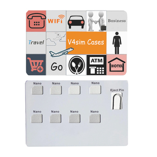 超薄sim卡套手机nano卡托卡槽收纳小卡收纳适用于苹果手机取卡针