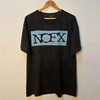 NOFX乐队朋克摇滚风hiphop西海岸嘻哈街舞短袖男女宽松质感T恤棉